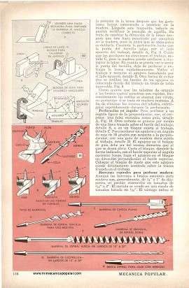 Cómo Usar el Berbiquí - Octubre 1953