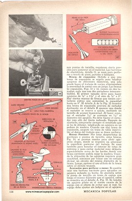 Cómo Usar el Berbiquí - Octubre 1953