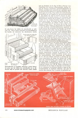 Escalinatas de Concreto - Junio 1949