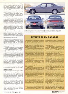 Informe de los dueños: Toyota Camry - Septiembre 1993