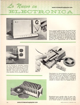 Lo Nuevo en Electrónica - Enero 1963