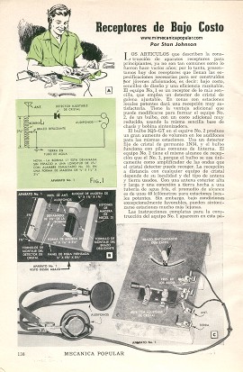 Receptores de Bajo Costo para Principiantes - Agosto 1951