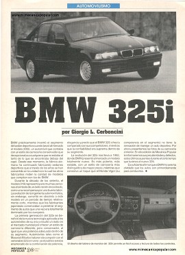BMW 325i - Junio 1992