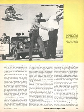 Policías en Helicópteros - Septiembre 1967