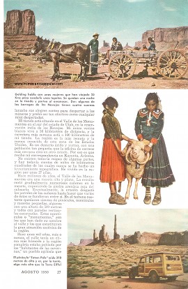 Los Navajos se Lanzan Ahora a la Caza de Uranio - Agosto 1950