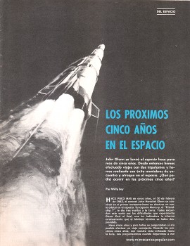 Los Próximos Cinco Años en el Espacio - Mayo 1967