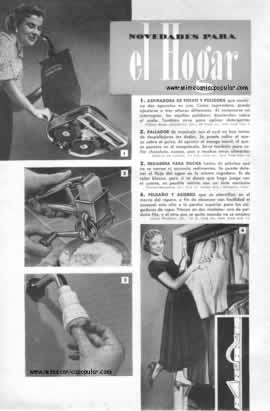 Novedades Para el Hogar - Agosto 1955
