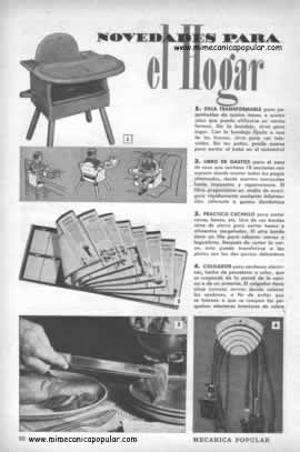 Novedades Para el Hogar  - Junio 1953