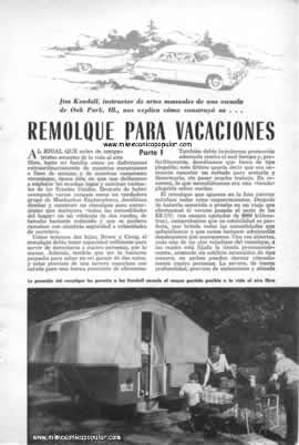 Remolque para Vacaciones - Parte I