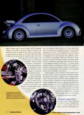 Últimas versiones del Nuevo Beetle - Marzo 1999