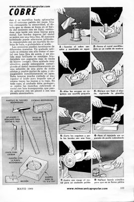 Repujados en Cobre - Mayo 1949