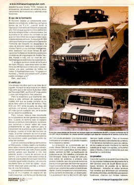 Bestia de 4 x 4 - El Hummer de uso civil - Septiembre 1992
