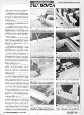 Construya el Gavetero de Aniversario de MP - Junio 1992