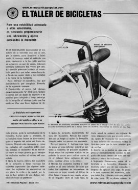 El Taller de Bicicletas - Enero 1973