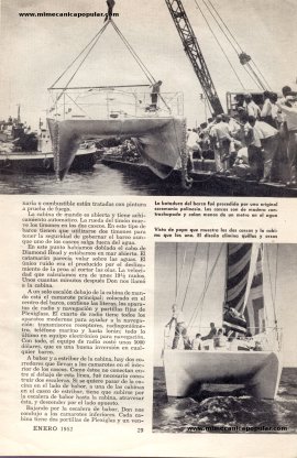 Catamarán Cubierto - Enero 1952