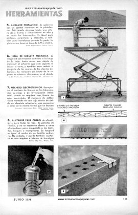 Conozca Sus Herramientas - Junio 1958