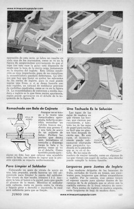 Juntas a Media Madera - Junio 1958