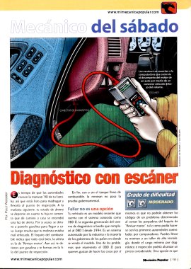 Mecánico del sábado - Diagnóstico con escáner - Septiembre 2001