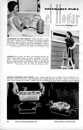 Novedades para el Hogar - Junio 1958