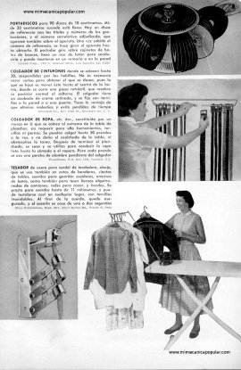 Novedades Para el Hogar - Julio 1957