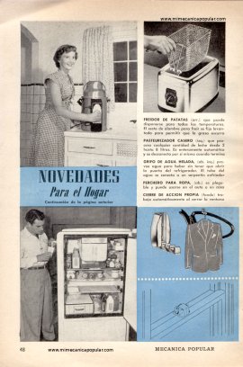 Novedades para el Hogar - Marzo 1950