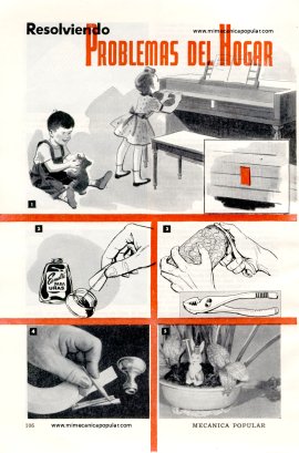 Resolviendo problemas del Hogar - Enero 1955