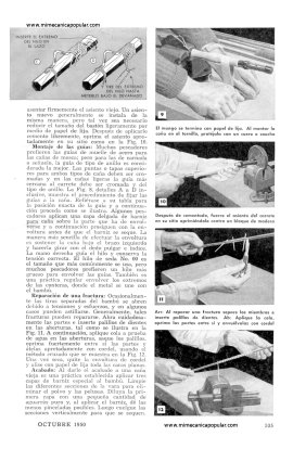 Cuidado y Reparación de las Cañas de Bambú - Octubre 1950
