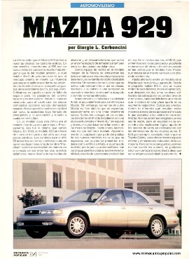 Mazda 929 - Septiembre 1993
