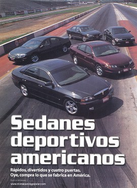 Sedanes deportivos americanos - Diciembre 2000