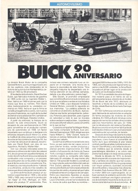 El 90 aniversario de Buick - Mayo 1993