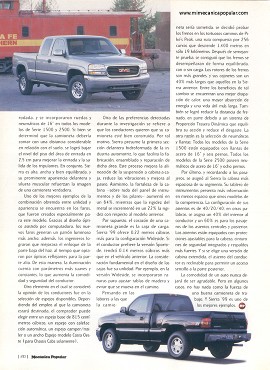 Una camioneta de verdad - GMC Sierra 1999 - Diciembre 1998