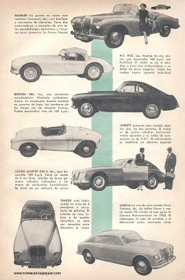 Autos Europeos - Abril 1954