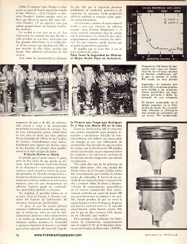 Los mitos sobre los cambios de aceite - Febrero 1964