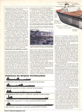 Peligro de los tanqueros de petróleo - Febrero 1990
