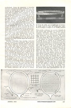 Encuerde Su Raqueta de Tenis - Abril 1952