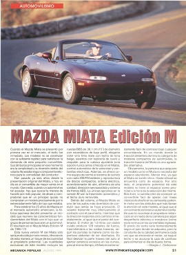 Mazda Miata Edición M - Agosto 1995