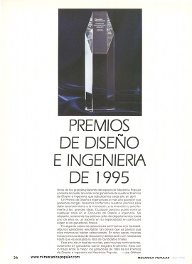 Premios de diseño e Ingeniería de 1995 - Abril 1995