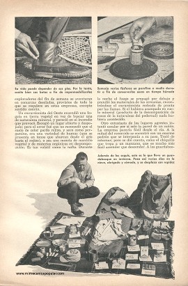 Cómo Subsistir En Lugares Desiertos - Marzo 1956