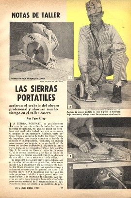 Las Sierras Portátiles - Diciembre 1957