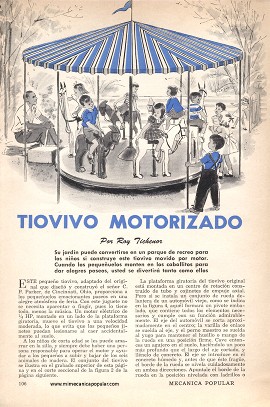 Tiovivo Motorizado - Julio 1951