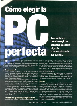 Cómo elegir la PC perfecta - Diciembre 2000