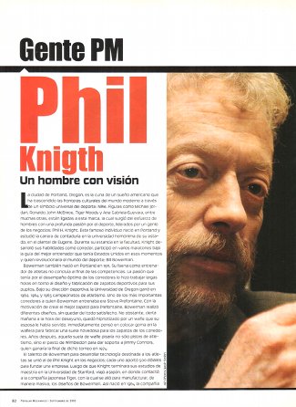 Gente PM - Phil Knigth - Septiembre 2003