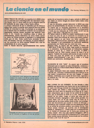 La ciencia en el mundo - Julio 1979