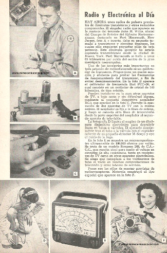 Radio y Electrónica al Día - Marzo 1954