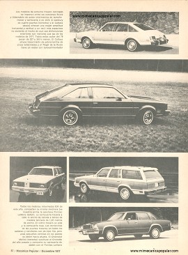 Los Autos Chevrolet del 78 - Diciembre 1977