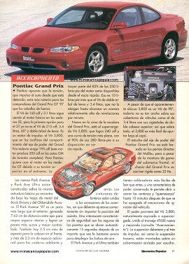 Los Autos Nuevos de 1997 - Noviembre 1996