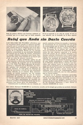 Reloj que Anda sin Darle Cuerda - Mayo 1957