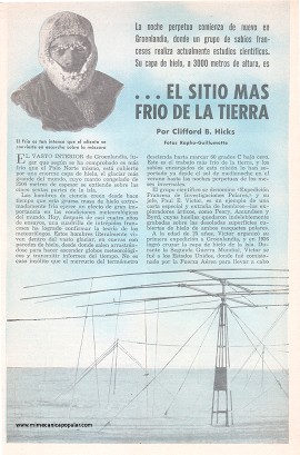 El Sitio Más Frío de la Tierra - Enero 1952