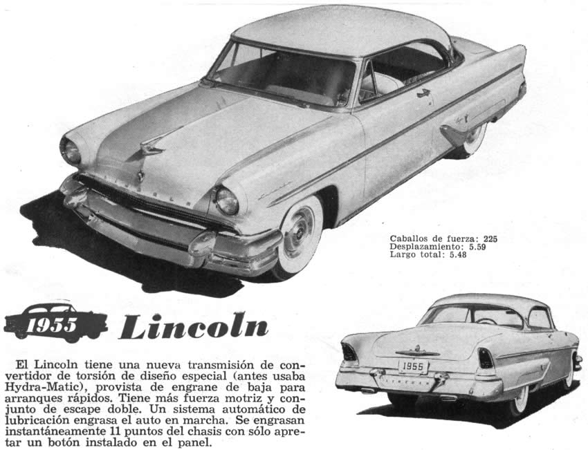 Lincoln 1955