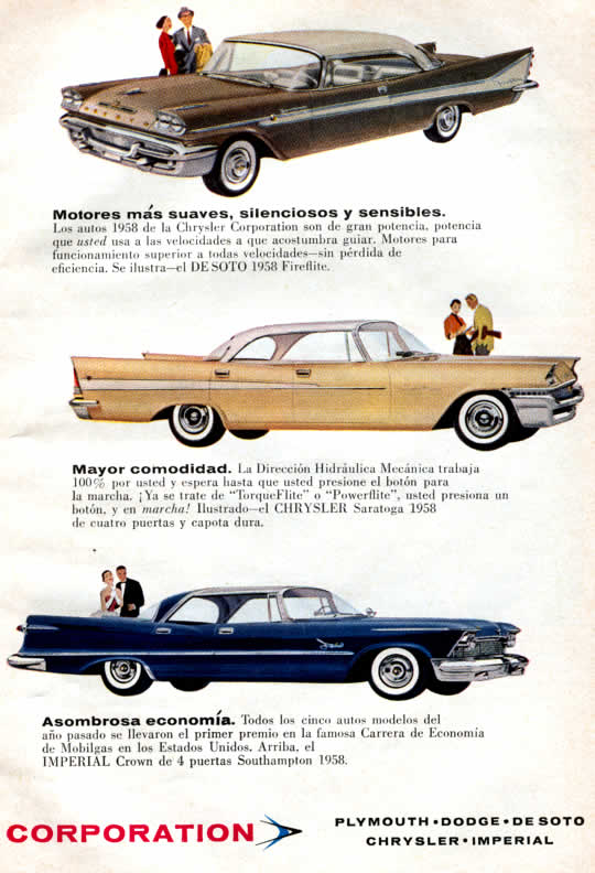 CHRYSLER 1958